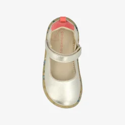 Groundies Ballet Flats<® Stella Kids champagne (metallic)/pink